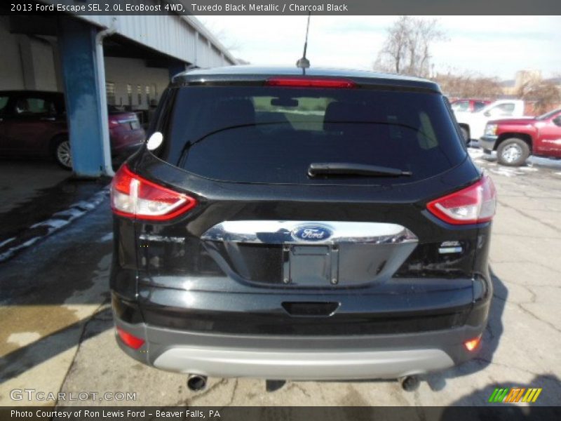 Tuxedo Black Metallic / Charcoal Black 2013 Ford Escape SEL 2.0L EcoBoost 4WD