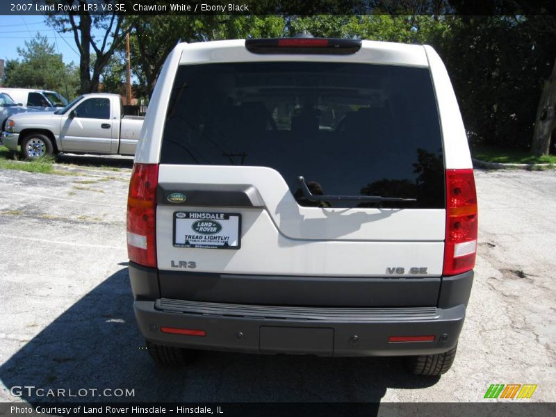 Chawton White / Ebony Black 2007 Land Rover LR3 V8 SE