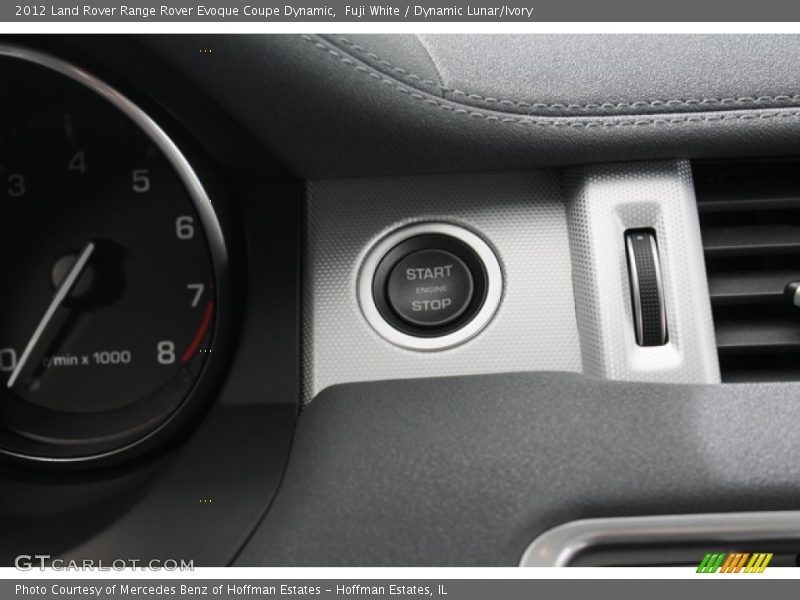 Controls of 2012 Range Rover Evoque Coupe Dynamic