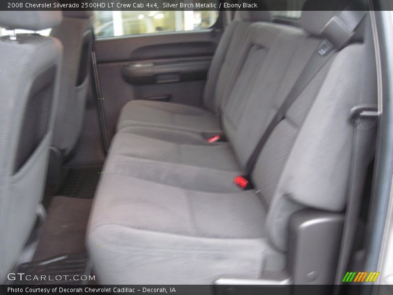 Silver Birch Metallic / Ebony Black 2008 Chevrolet Silverado 2500HD LT Crew Cab 4x4