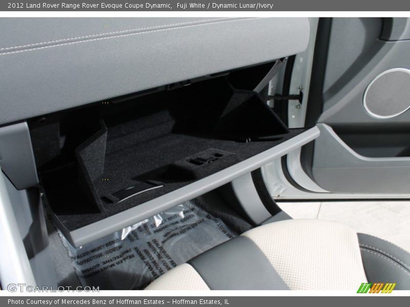 Fuji White / Dynamic Lunar/Ivory 2012 Land Rover Range Rover Evoque Coupe Dynamic