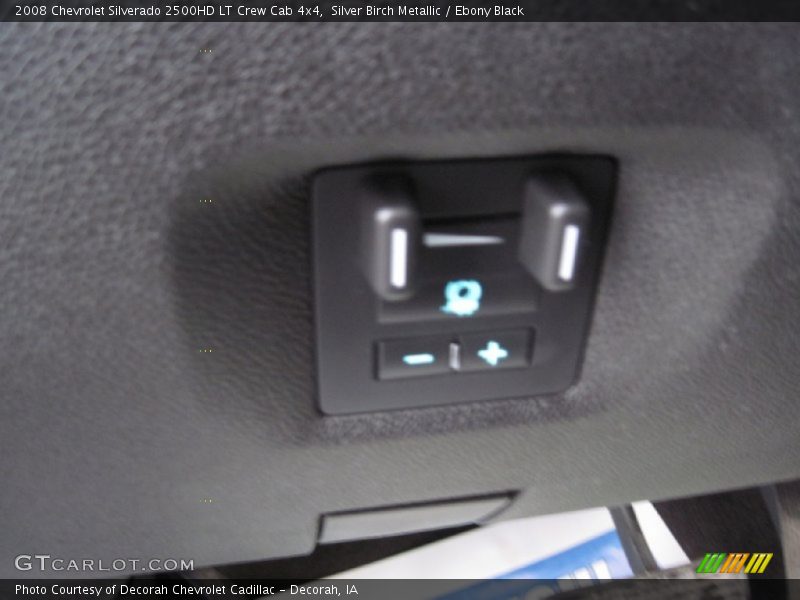 Silver Birch Metallic / Ebony Black 2008 Chevrolet Silverado 2500HD LT Crew Cab 4x4
