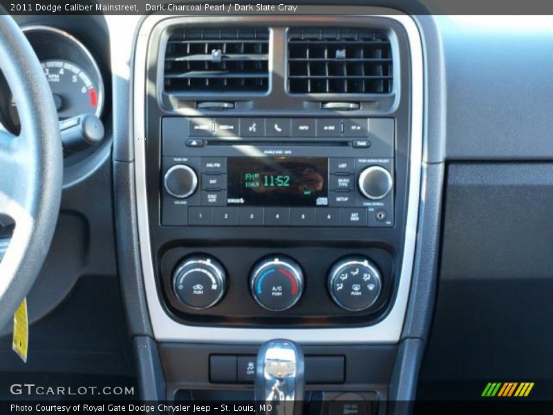 Dark Charcoal Pearl / Dark Slate Gray 2011 Dodge Caliber Mainstreet