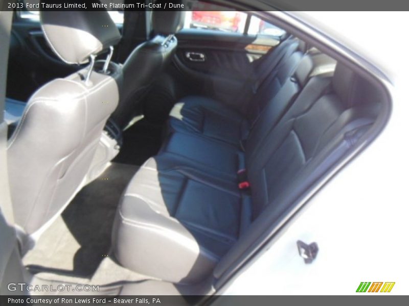 White Platinum Tri-Coat / Dune 2013 Ford Taurus Limited