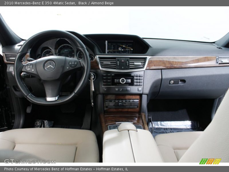 Black / Almond Beige 2010 Mercedes-Benz E 350 4Matic Sedan
