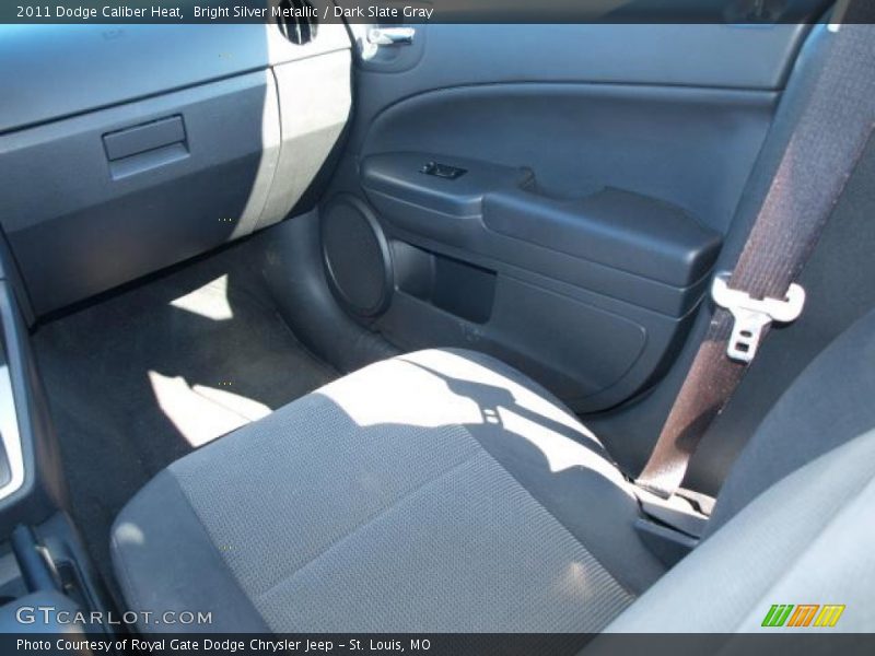 Bright Silver Metallic / Dark Slate Gray 2011 Dodge Caliber Heat