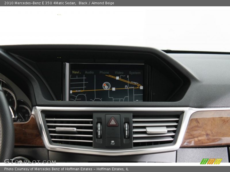 Black / Almond Beige 2010 Mercedes-Benz E 350 4Matic Sedan