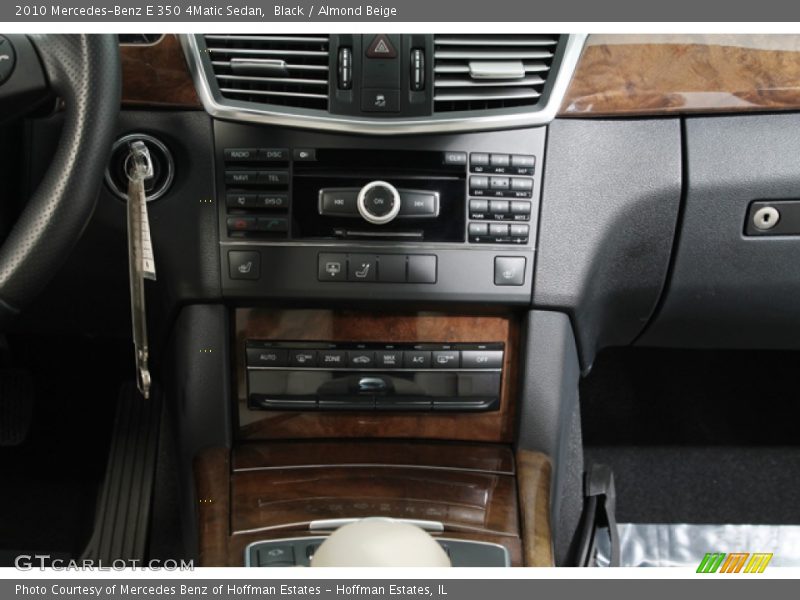 Black / Almond Beige 2010 Mercedes-Benz E 350 4Matic Sedan