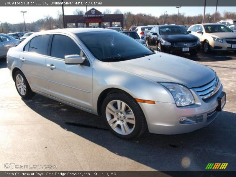 Front 3/4 View of 2009 Fusion SEL V6