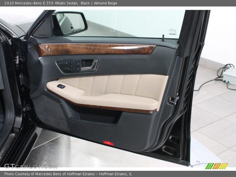 Black / Almond Beige 2010 Mercedes-Benz E 350 4Matic Sedan