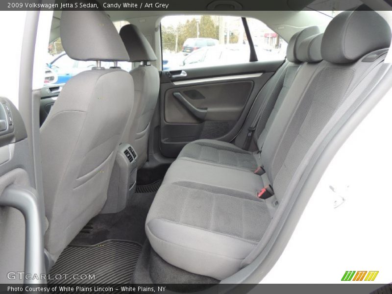 Candy White / Art Grey 2009 Volkswagen Jetta S Sedan