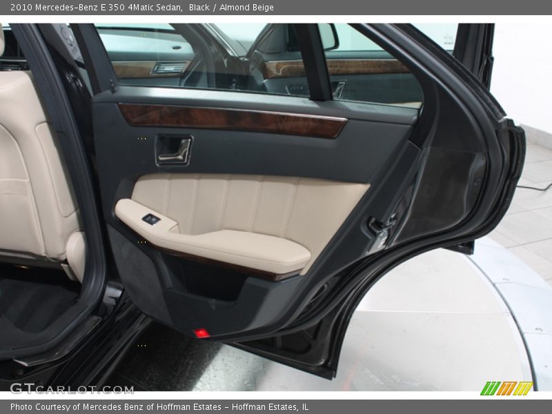 Black / Almond Beige 2010 Mercedes-Benz E 350 4Matic Sedan