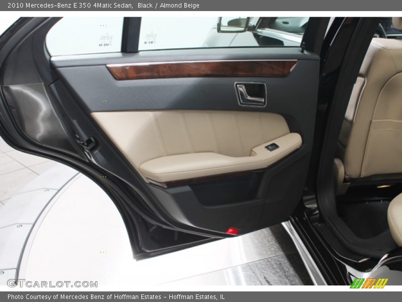 Black / Almond Beige 2010 Mercedes-Benz E 350 4Matic Sedan