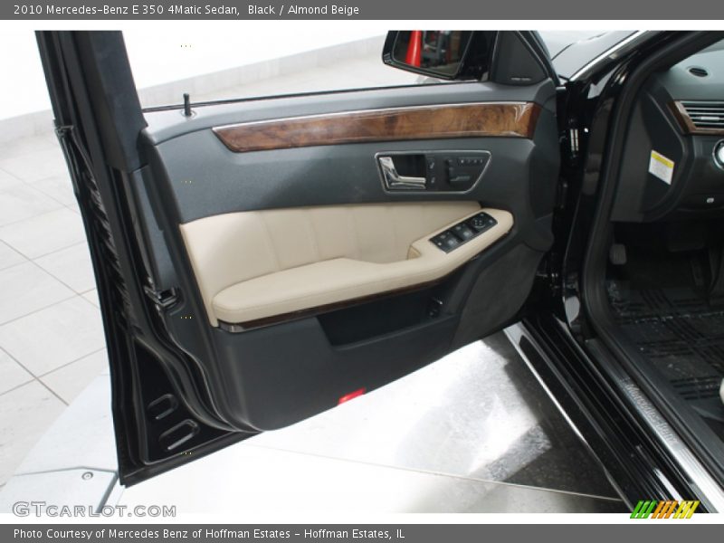 Black / Almond Beige 2010 Mercedes-Benz E 350 4Matic Sedan