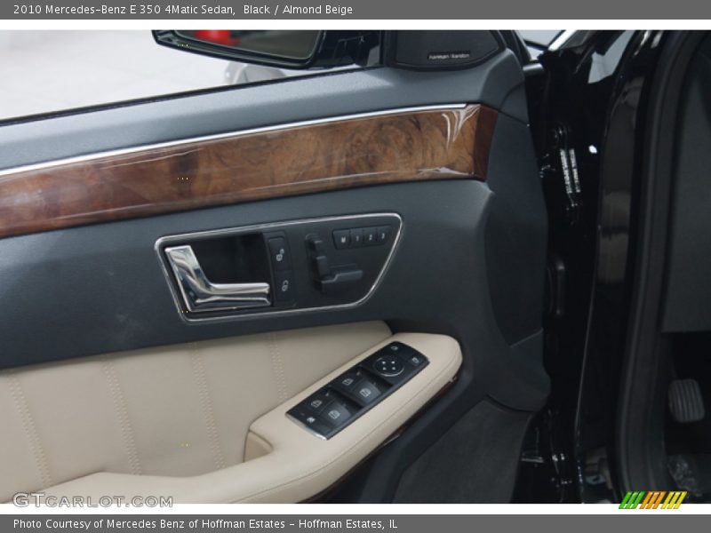 Black / Almond Beige 2010 Mercedes-Benz E 350 4Matic Sedan
