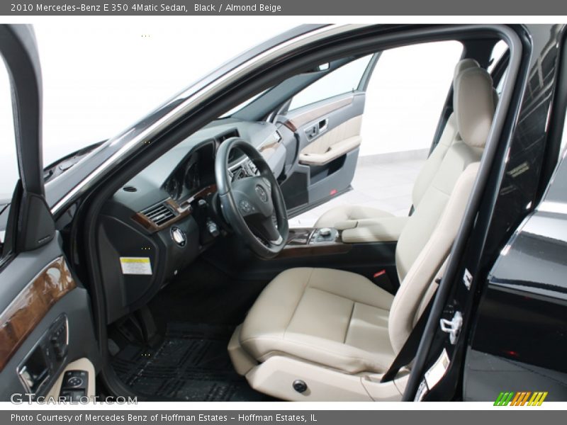 Black / Almond Beige 2010 Mercedes-Benz E 350 4Matic Sedan