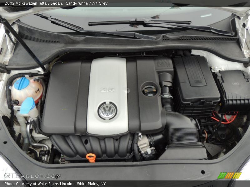 Candy White / Art Grey 2009 Volkswagen Jetta S Sedan