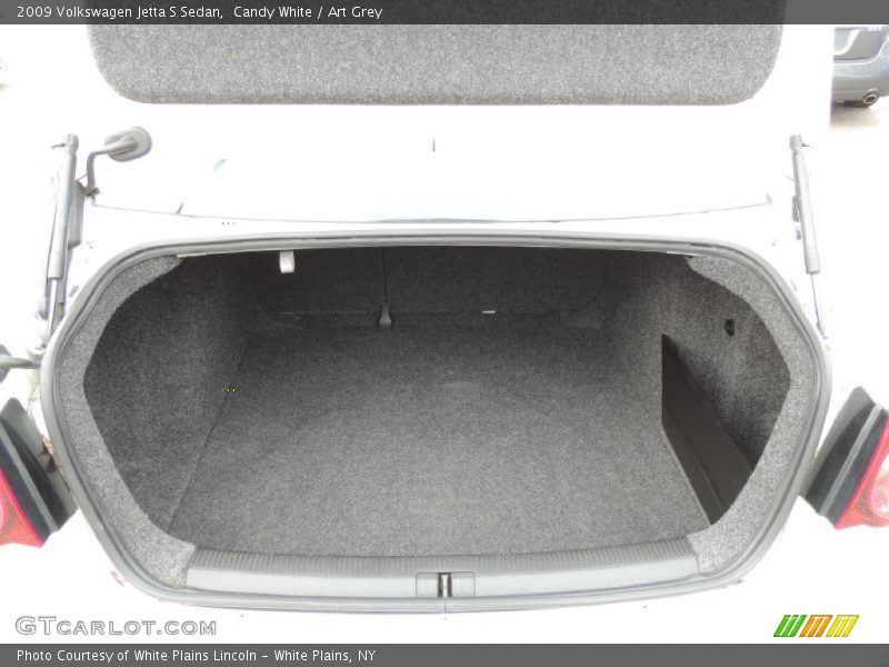 Candy White / Art Grey 2009 Volkswagen Jetta S Sedan