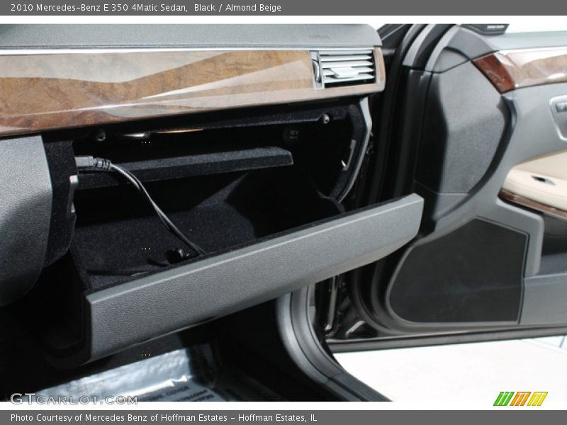 Black / Almond Beige 2010 Mercedes-Benz E 350 4Matic Sedan