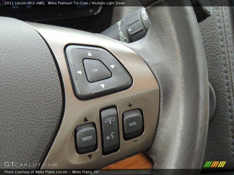Controls of 2011 MKX AWD