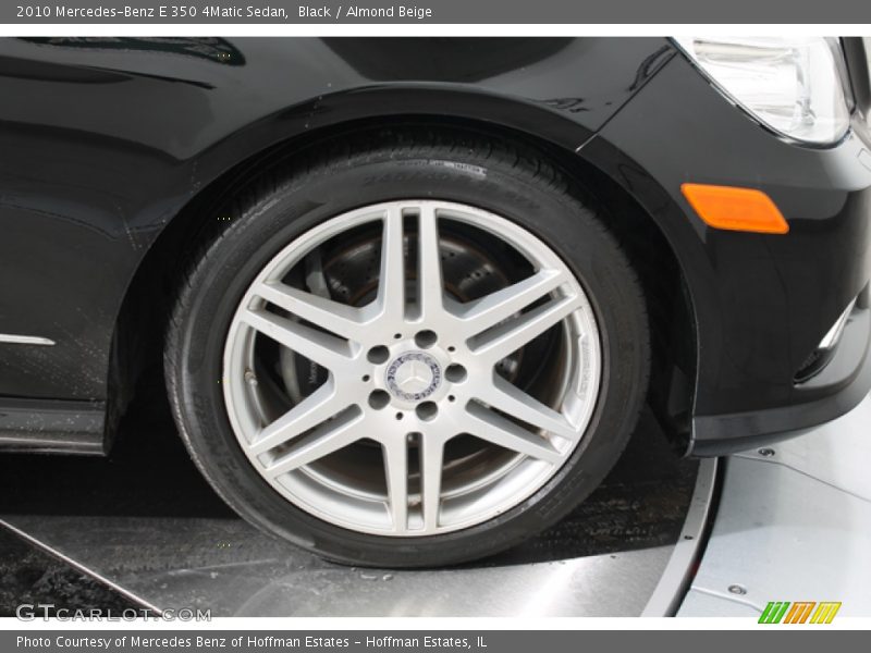 Black / Almond Beige 2010 Mercedes-Benz E 350 4Matic Sedan
