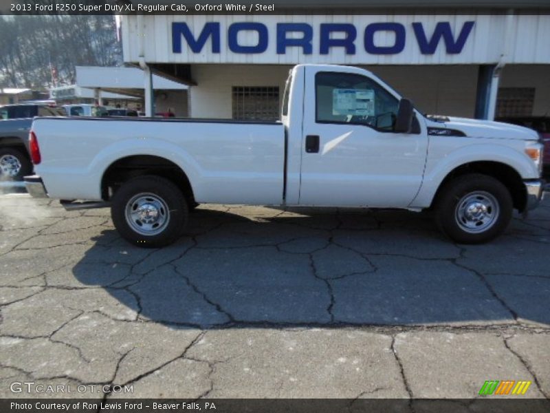 Oxford White / Steel 2013 Ford F250 Super Duty XL Regular Cab