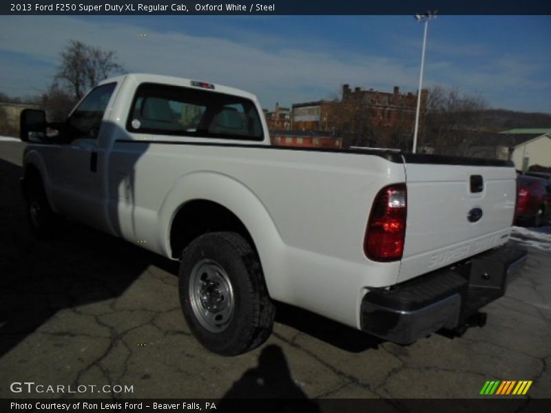 Oxford White / Steel 2013 Ford F250 Super Duty XL Regular Cab