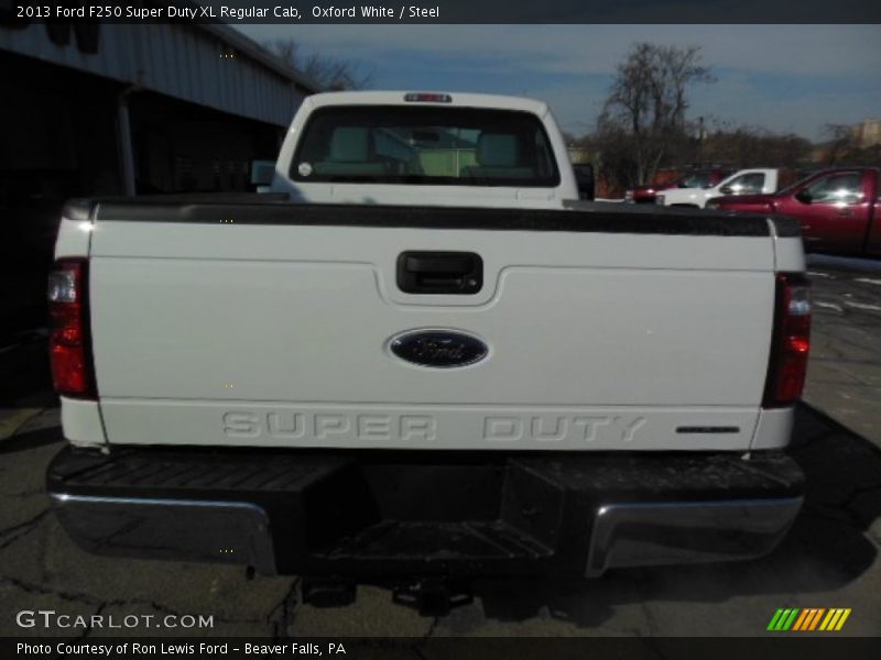 Oxford White / Steel 2013 Ford F250 Super Duty XL Regular Cab