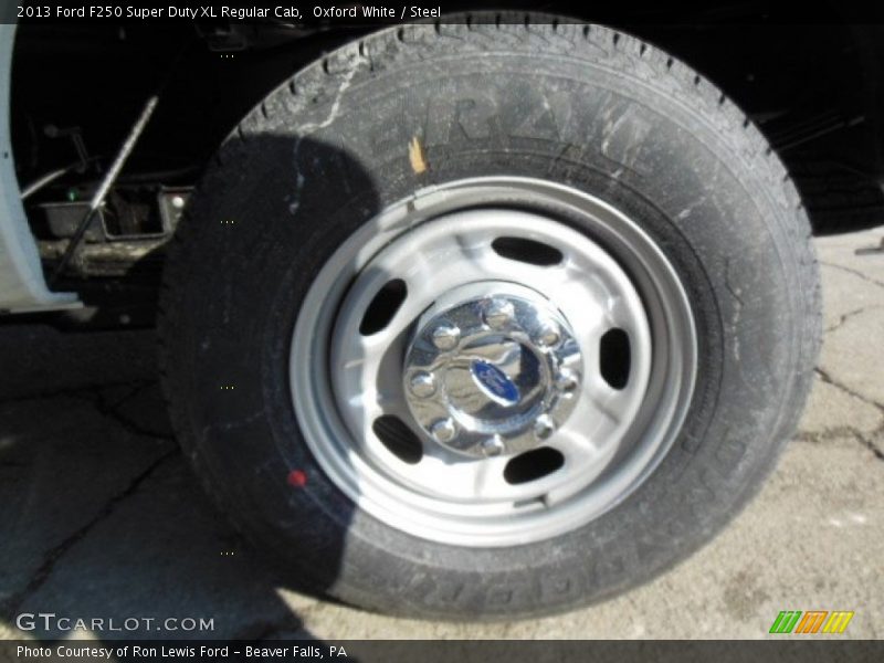 Oxford White / Steel 2013 Ford F250 Super Duty XL Regular Cab