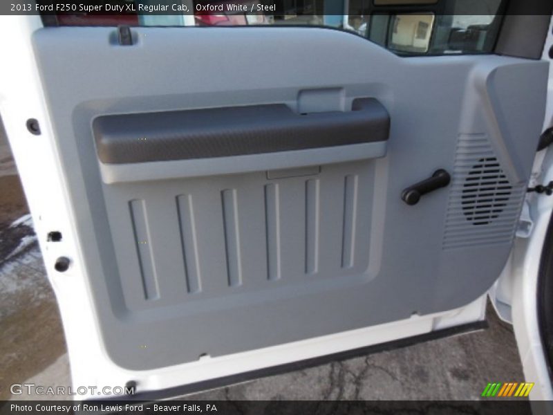 Oxford White / Steel 2013 Ford F250 Super Duty XL Regular Cab