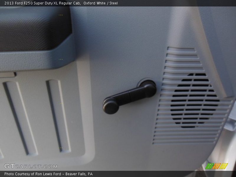 Oxford White / Steel 2013 Ford F250 Super Duty XL Regular Cab
