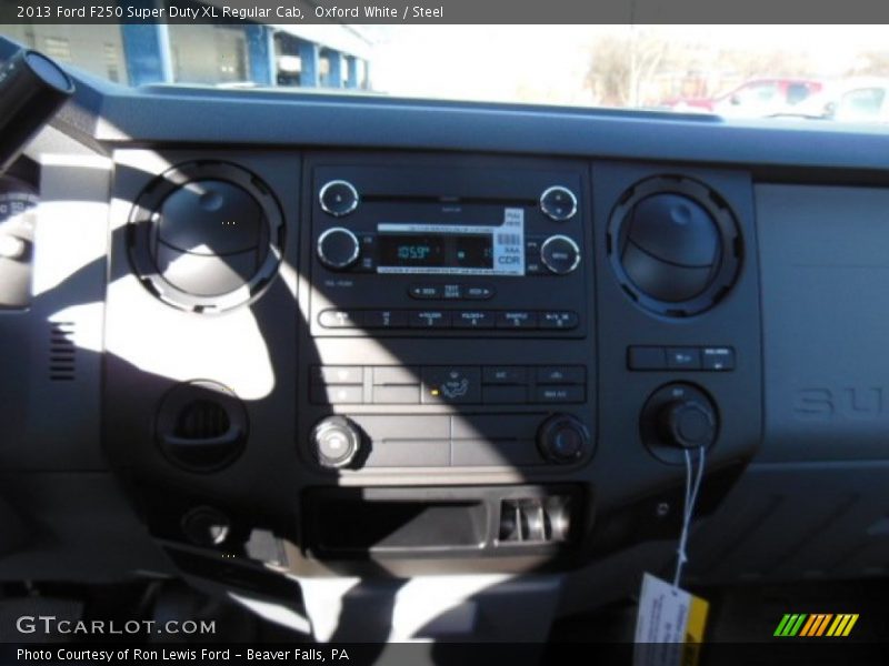 Oxford White / Steel 2013 Ford F250 Super Duty XL Regular Cab