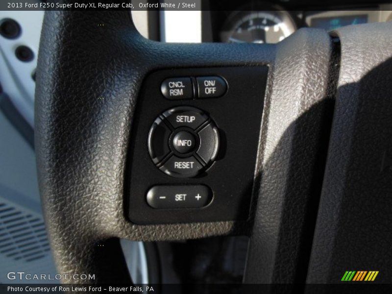 Oxford White / Steel 2013 Ford F250 Super Duty XL Regular Cab