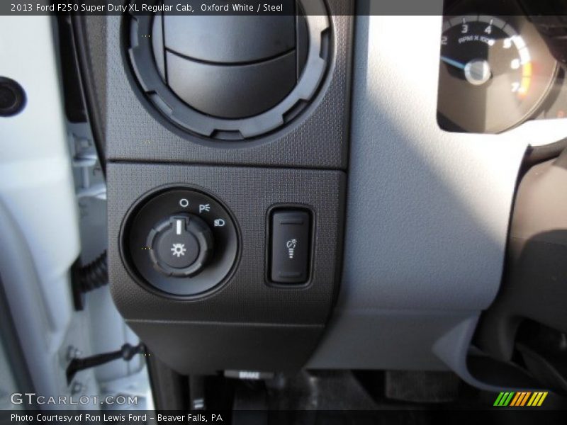 Oxford White / Steel 2013 Ford F250 Super Duty XL Regular Cab