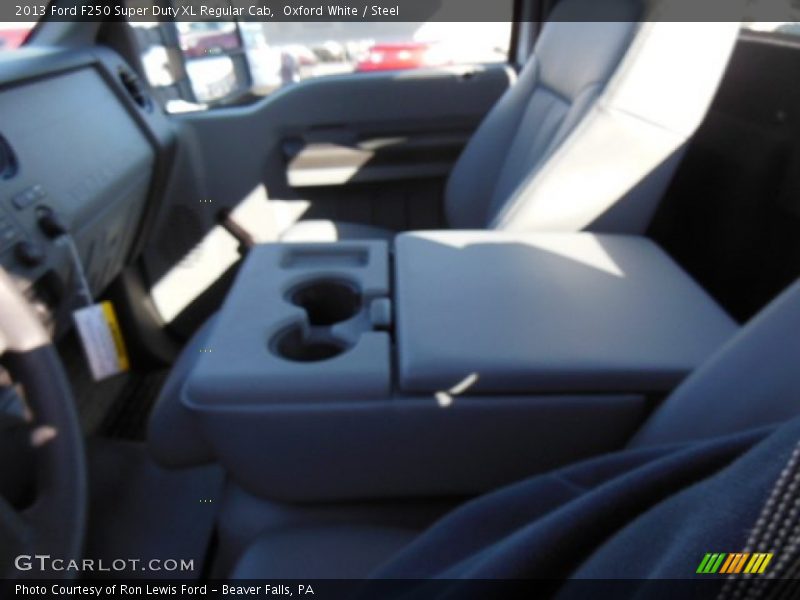 Oxford White / Steel 2013 Ford F250 Super Duty XL Regular Cab