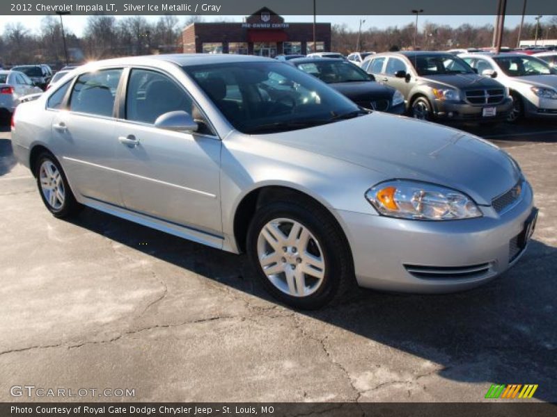 Silver Ice Metallic / Gray 2012 Chevrolet Impala LT