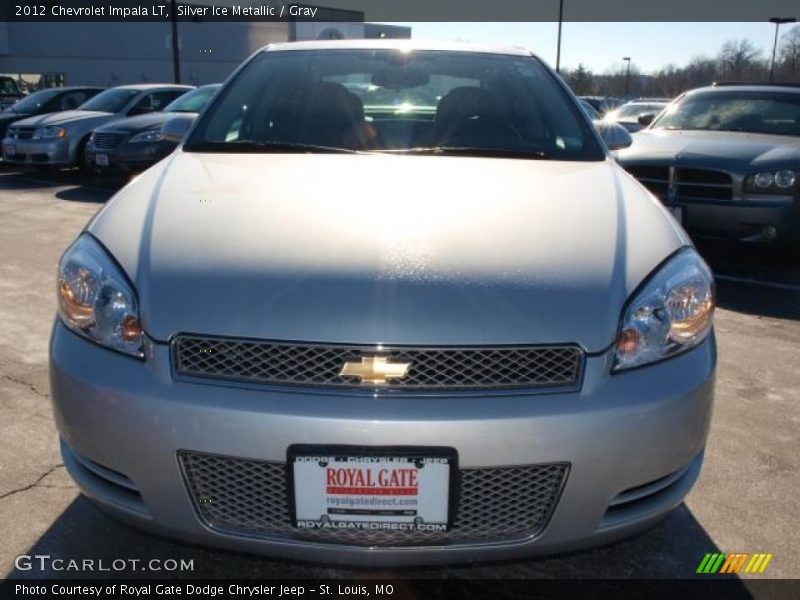 Silver Ice Metallic / Gray 2012 Chevrolet Impala LT