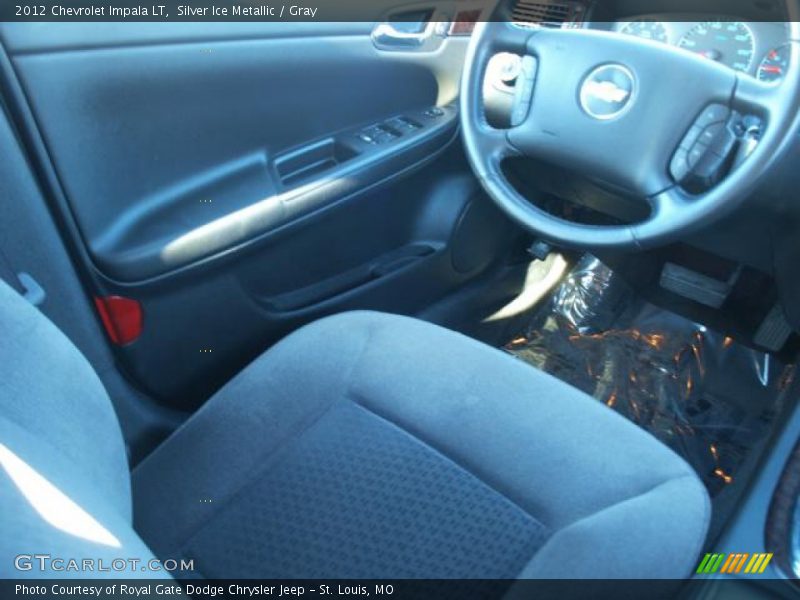 Silver Ice Metallic / Gray 2012 Chevrolet Impala LT