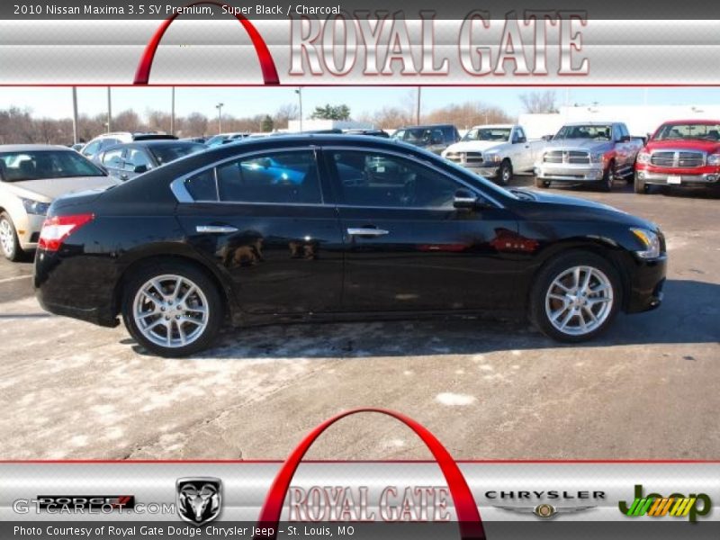 Super Black / Charcoal 2010 Nissan Maxima 3.5 SV Premium