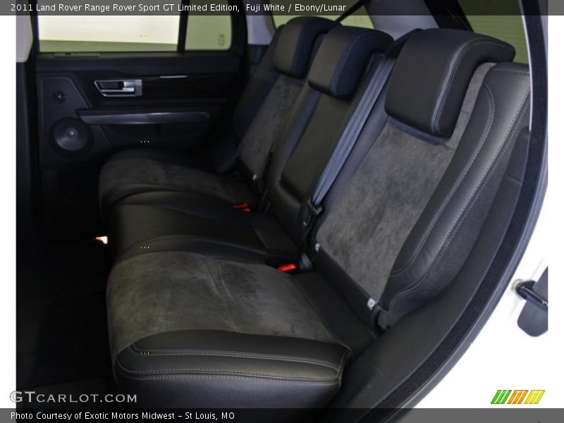Rear Seat of 2011 Range Rover Sport GT Limited Edition