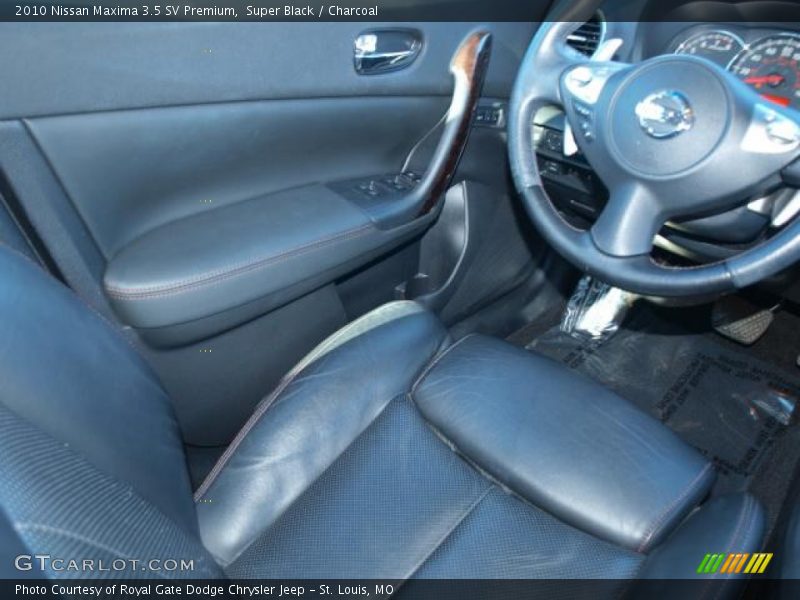 Super Black / Charcoal 2010 Nissan Maxima 3.5 SV Premium