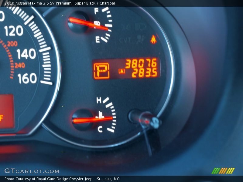 Super Black / Charcoal 2010 Nissan Maxima 3.5 SV Premium