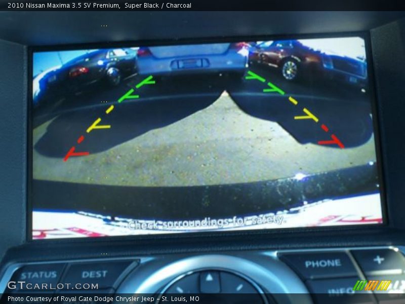 Super Black / Charcoal 2010 Nissan Maxima 3.5 SV Premium