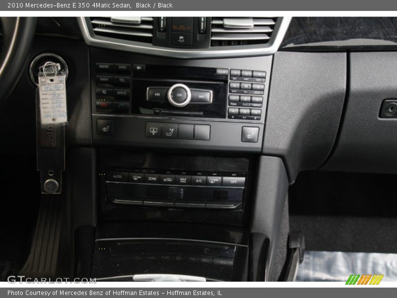 Black / Black 2010 Mercedes-Benz E 350 4Matic Sedan