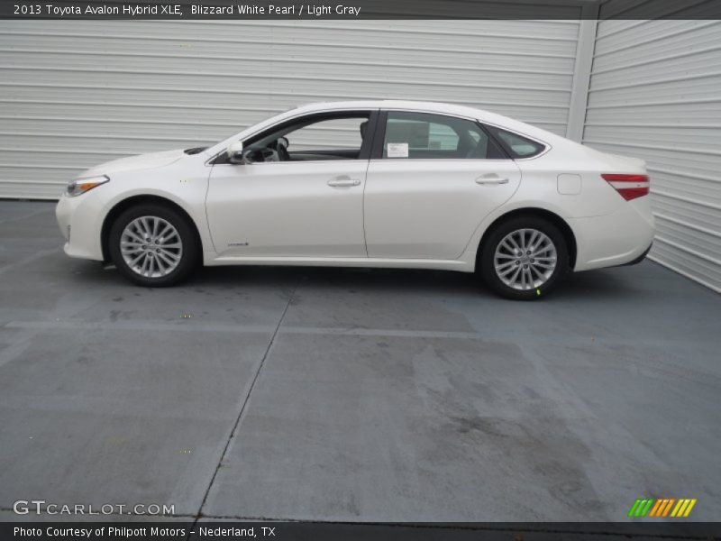  2013 Avalon Hybrid XLE Blizzard White Pearl