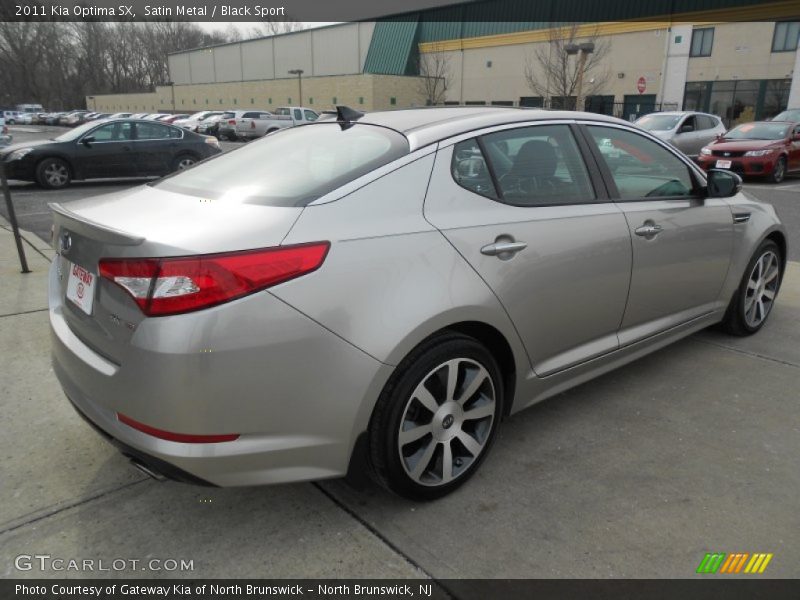 Satin Metal / Black Sport 2011 Kia Optima SX