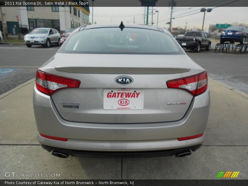 Satin Metal / Black Sport 2011 Kia Optima SX