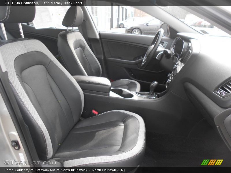 Satin Metal / Black Sport 2011 Kia Optima SX