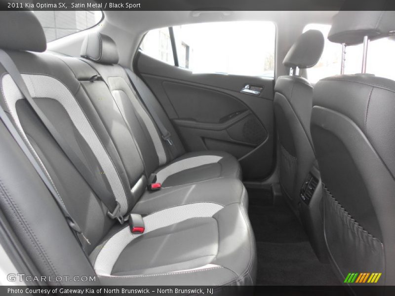 Satin Metal / Black Sport 2011 Kia Optima SX