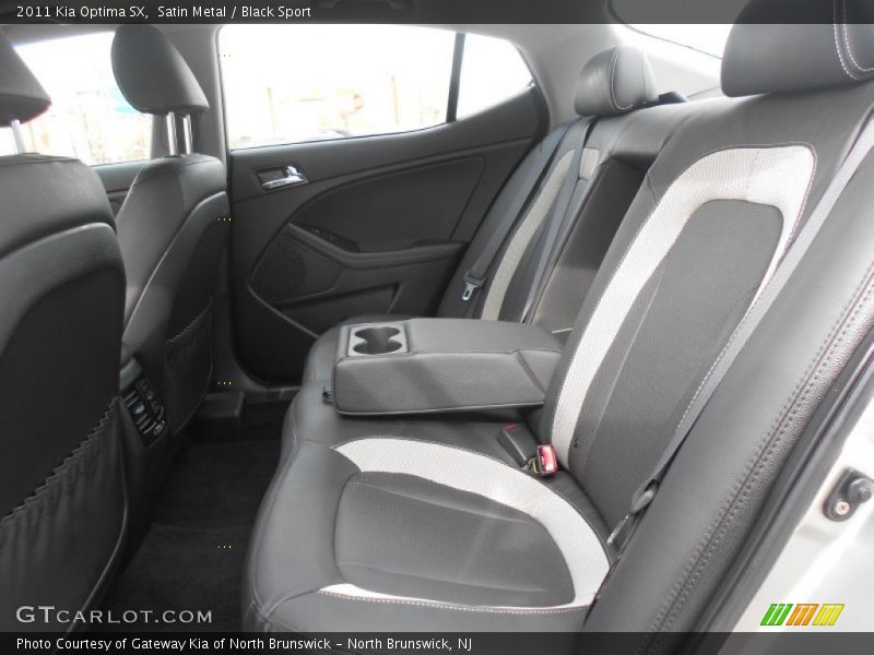 Satin Metal / Black Sport 2011 Kia Optima SX